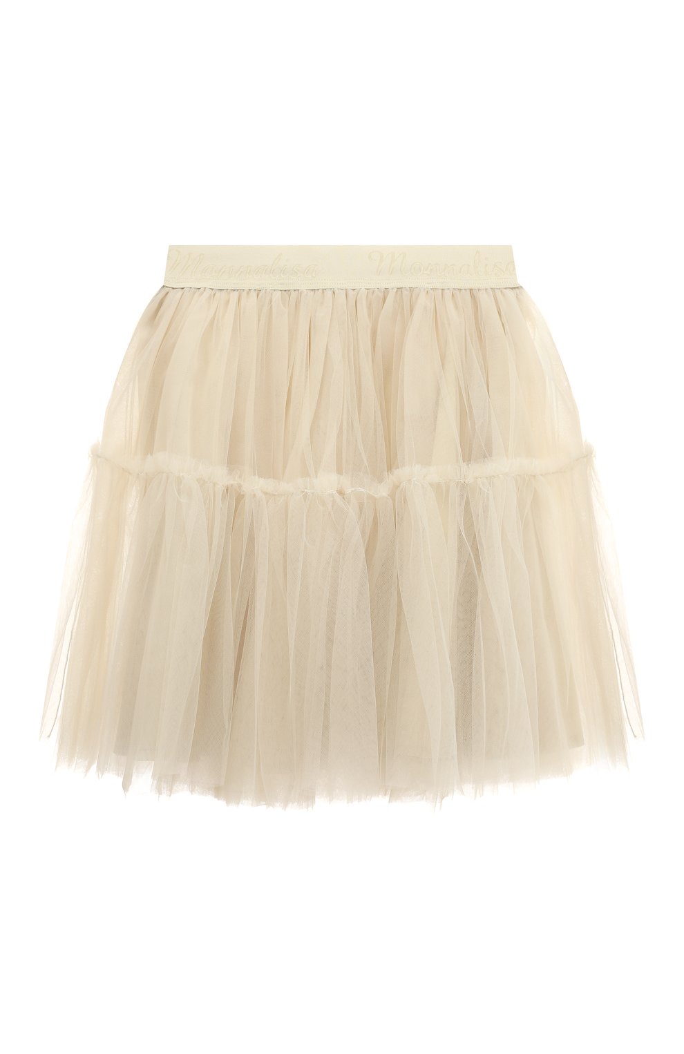 Юбка MONNALISA кремового цвета по цене 15700 руб., арт. 170GON, фото 2 Юбка MONNALISA, арт. 170GON, фото 2