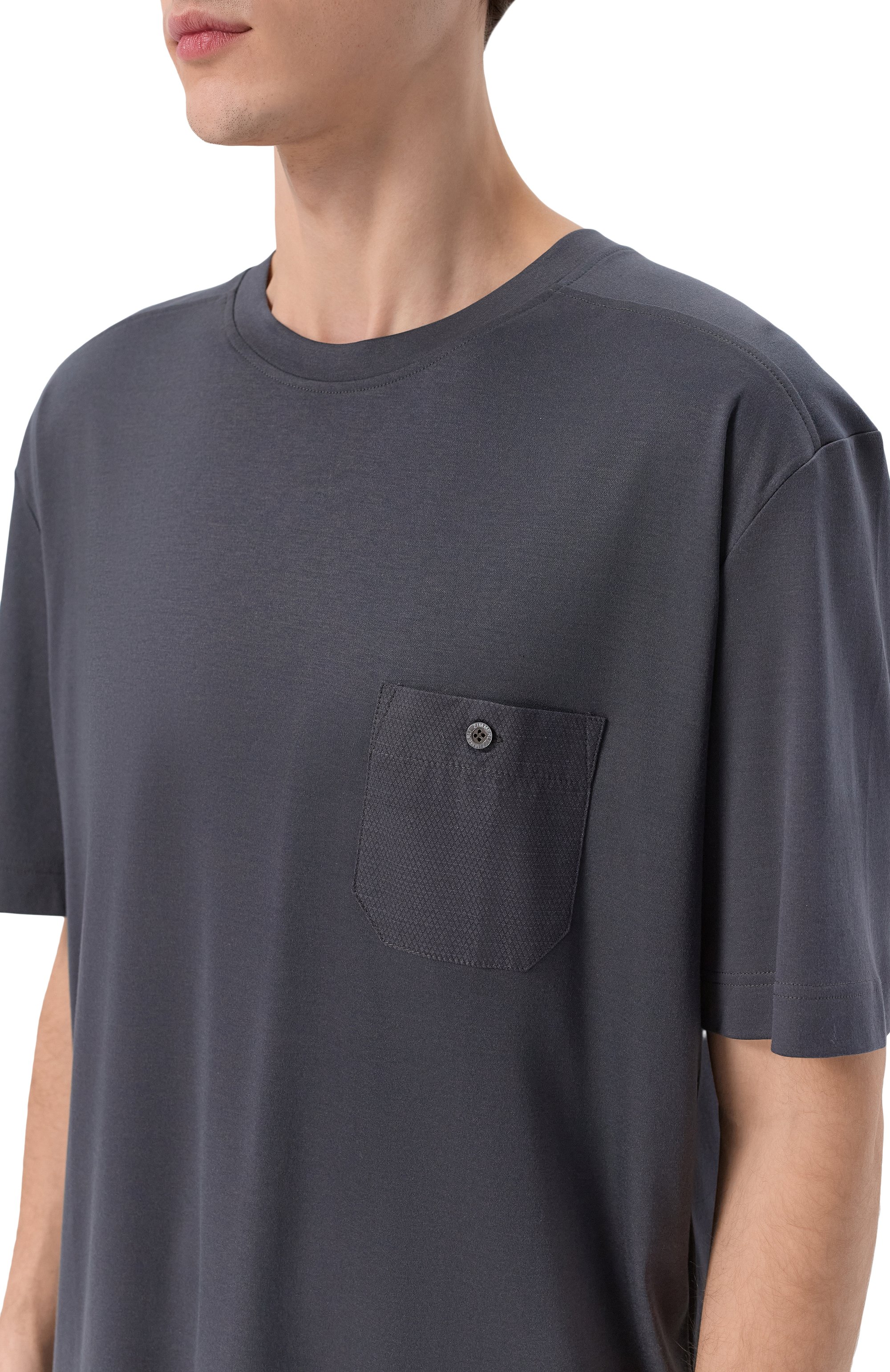 Футболка из хлопка и вискозы ZIMMERLI, арт. 8520-21091, фото 5