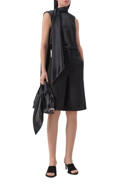 Женские шорты из шерсти и лиоцелла ISABEL BENENATO, арт. DW64S26