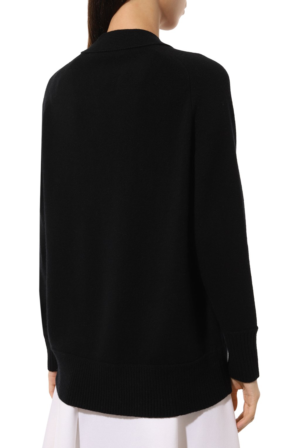 Кардиган из шерсти и кашемира DOROTHEE SCHUMACHER черного цвета по цене 74600 руб., арт. 711103, фото 4 Кардиган из шерсти и кашемира DOROTHEE SCHUMACHER, арт. 711103, фото 4