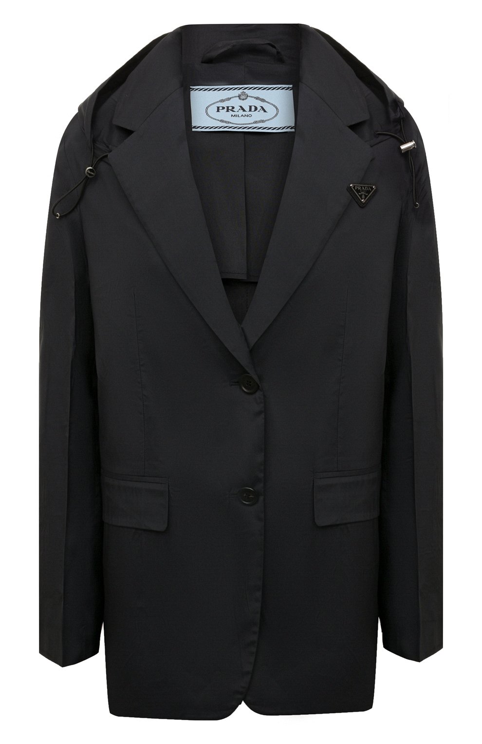 Шелковый жакет PRADA, арт. P522M-10GP-F0008-221, фото 1