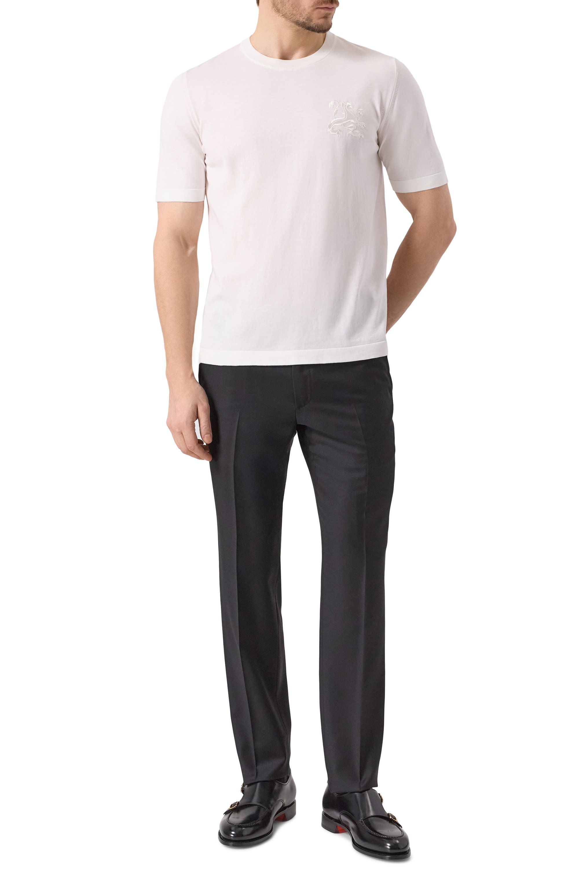 Кожаные монки colin SANTONI, арт. MCCG19016PC7HFUL, фото 2