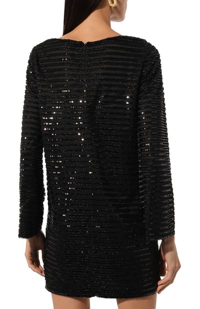 Платье с отделкой пайетками EMPORIO ARMANI, арт. EW000073/AF10243, фото 4