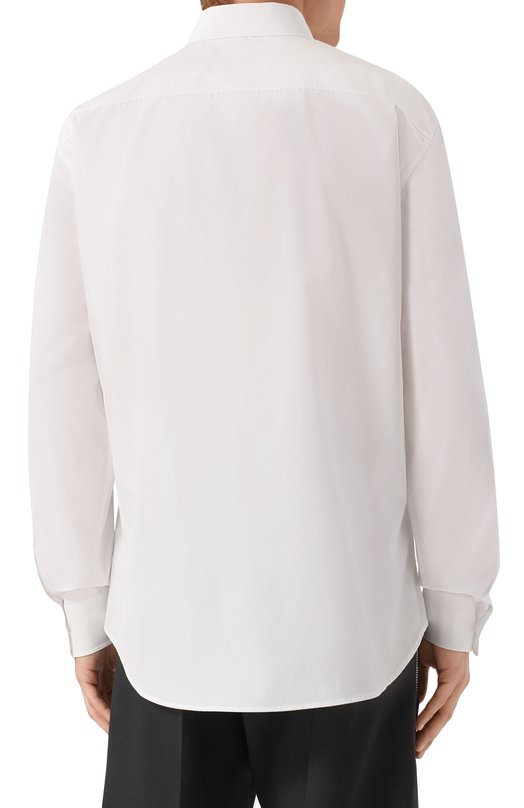 Хлопковая рубашка Dsquared2 S74DM0953/S36275 Белый  S74DM0953/S36275 Фото 4