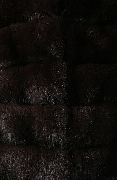 Шуба из меха соболя KITON, арт. D48692X04R72/03, фото 5