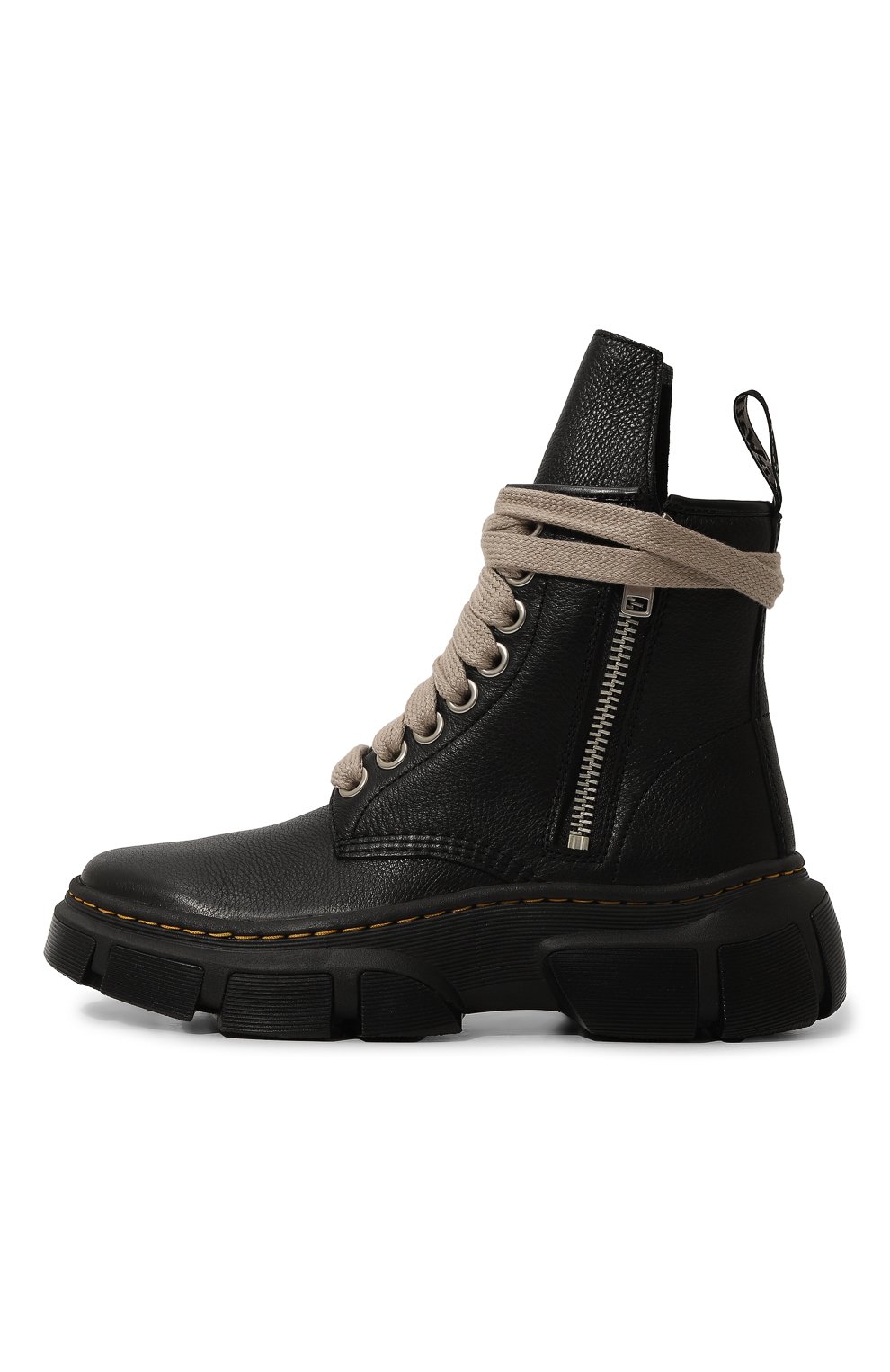 Кожаные ботинки rick owens x dr. martens 1460 dmxl jumbo RICK OWENS, арт. DM01D7810, фото 4