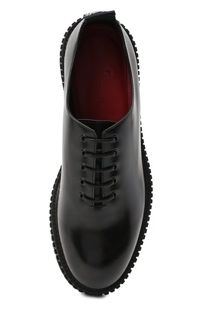 Кожаные оксфорды ATTIMONELLI'S хаки цвета по цене 43300 руб., арт. AA436, фото 5 Кожаные оксфорды ATTIMONELLI'S, арт. AA436, фото 5