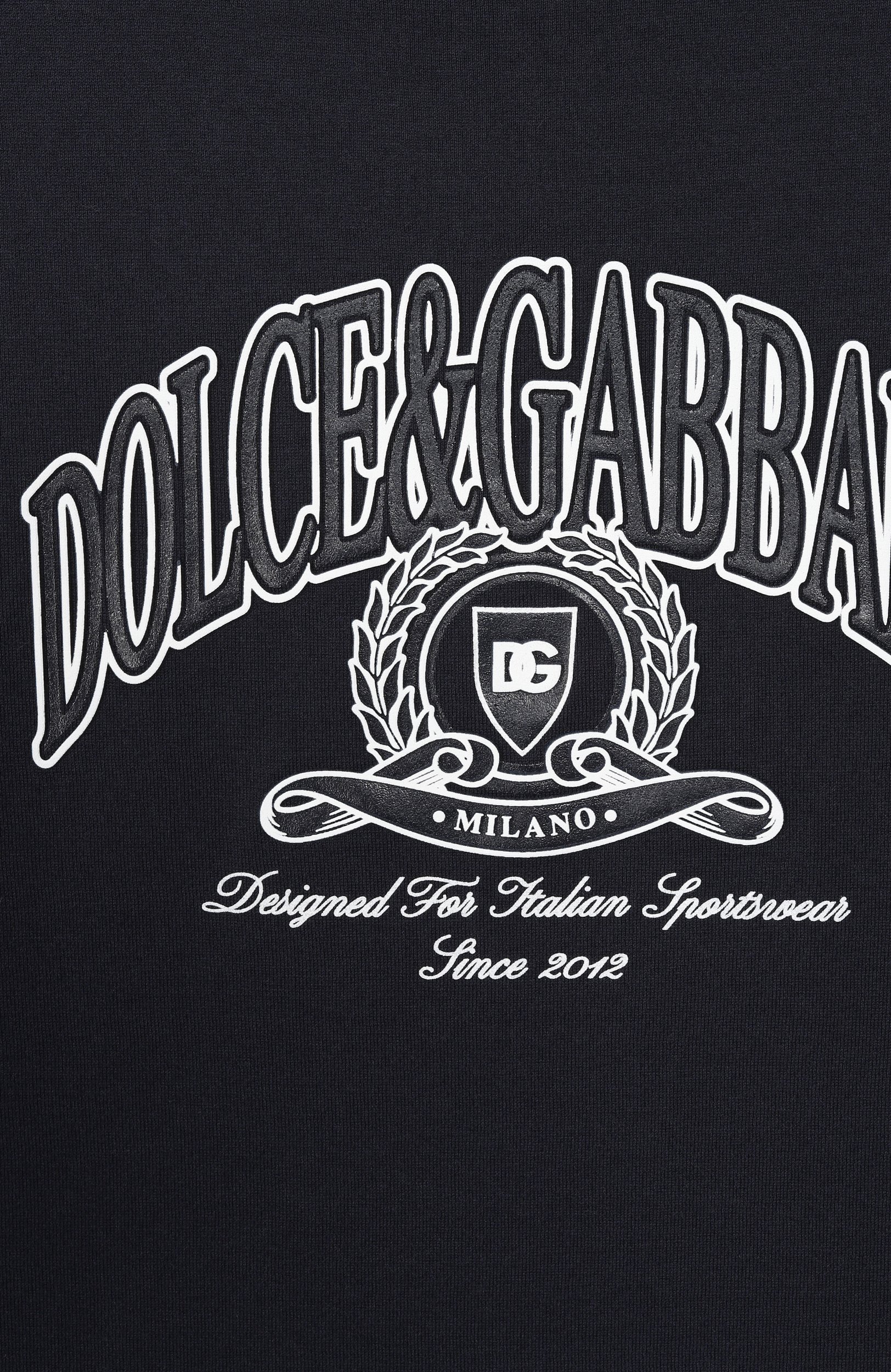 Хлопковая футболка DOLCE & GABBANA, арт. L4JTHV/G7P8B_001, фото 3