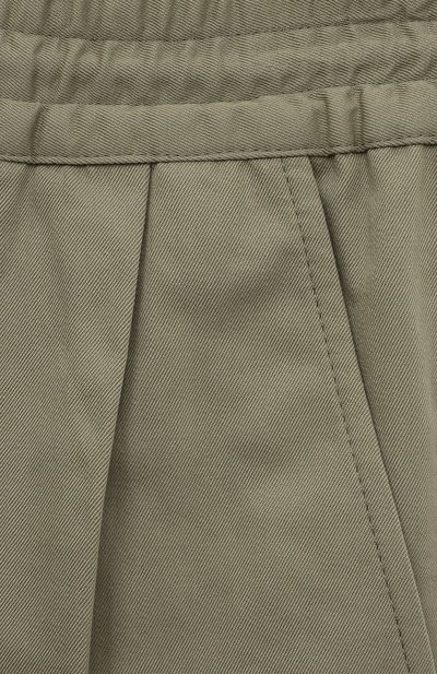 Хлопковые шорты BRUNELLO CUCINELLI, арт. BS443P596A, фото 3
