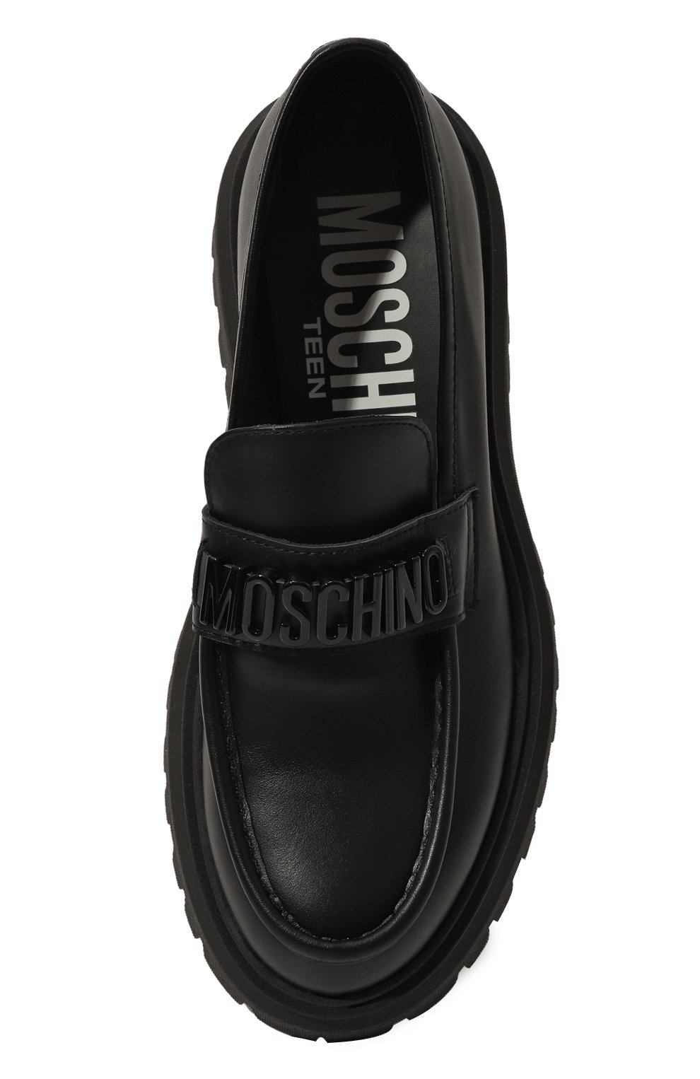 Кожаные лоферы MOSCHINO, арт. 78747/VAR1/36-41, фото 4