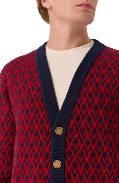 Шерстяной кардиган VALENTINO, арт. 7V3KA04I/AR1, фото 5