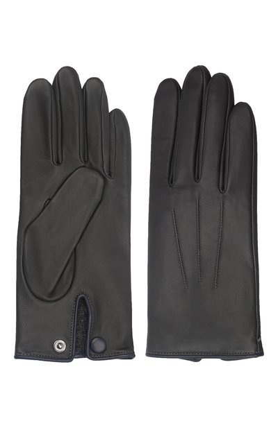 Кожаные перчатки rick AGNELLE темно-серого цвета по цене 17200 руб., арт. RICK/C100, фото 2 Кожаные перчатки rick AGNELLE, арт. RICK/C100, фото 2