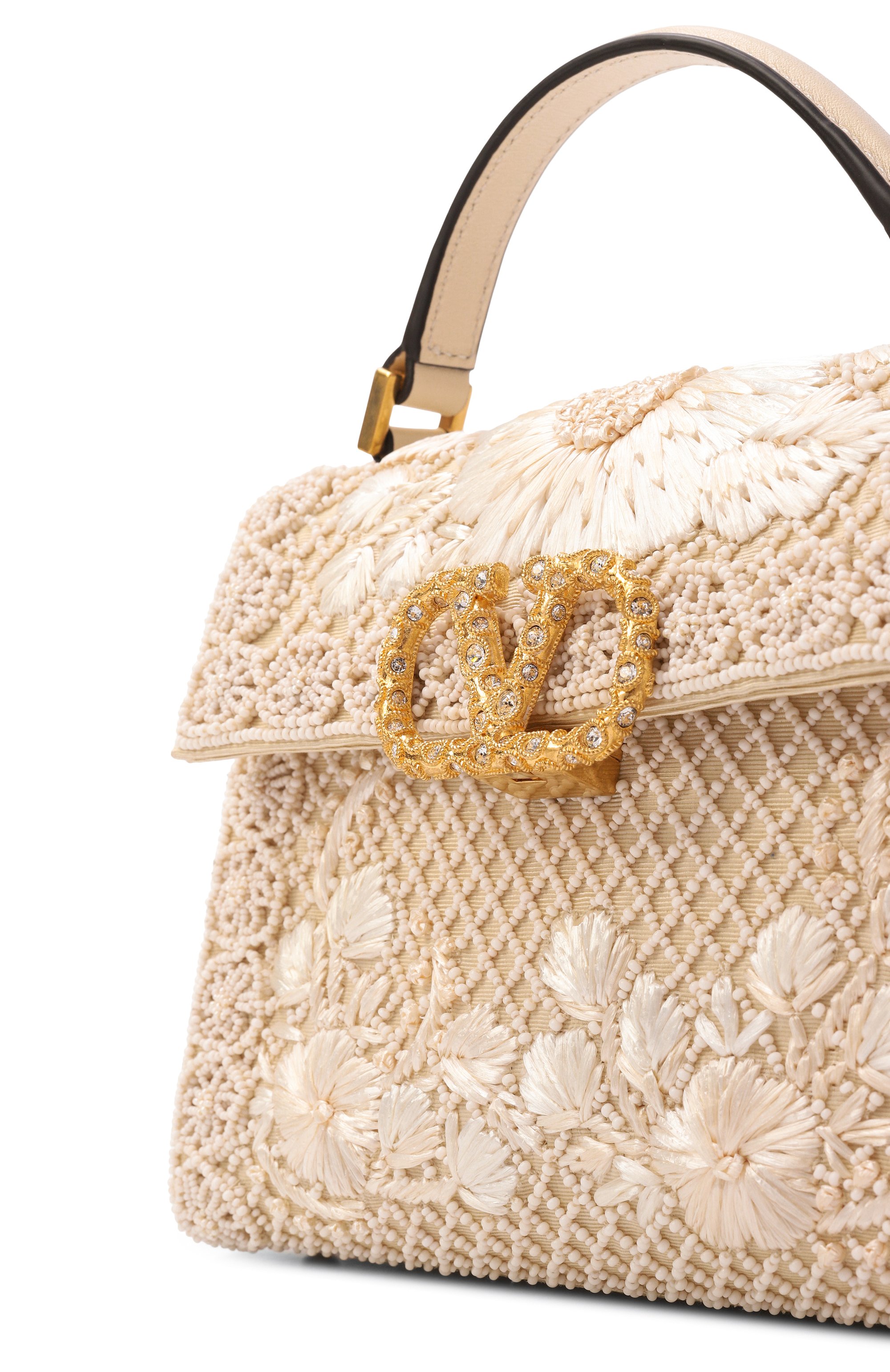 Сумка vsling mini VALENTINO кремового цвета по цене 540500 руб., арт. 8W2B0R91/PFT, фото 6 Сумка vsling mini VALENTINO, арт. 8W2B0R91/PFT, фото 6