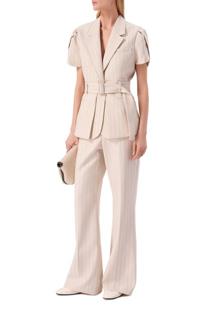 Брюки 3.1 PHILLIP LIM кремового цвета по цене 76750 руб., арт. E262-51364/DWV, фото 2 Брюки 3.1 PHILLIP LIM, арт. E262-51364/DWV, фото 2