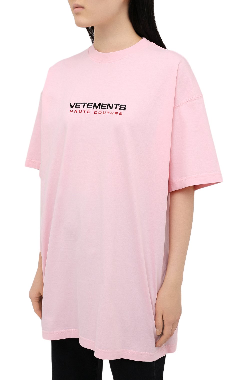 Хлопковая футболка VETEMENTS, арт. UE51TR470P 1610/W, фото 3