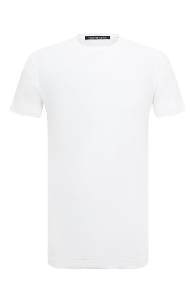Мужская хлопковая футболка HANNES ROETHER, арт. YA35N-K.200
