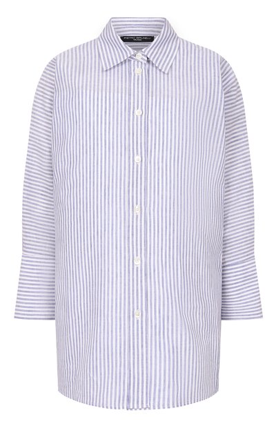 Женская рубашка изо льна и хлопка PIETRO BRUNELLI, арт. CA2514/LI0028