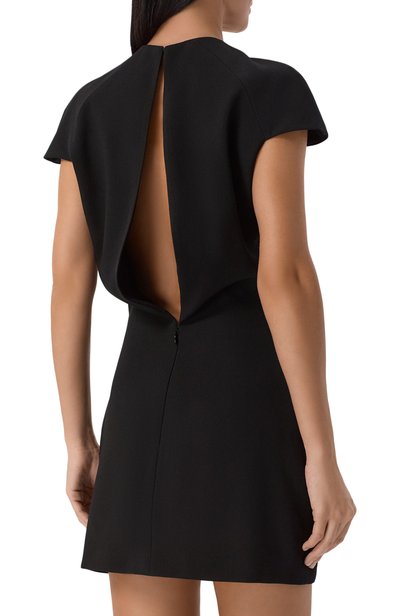 Шерстяное платье JIL SANDER черного цвета по цене 357000 руб., арт. J02CT0684/J40379, фото 3 Шерстяное платье JIL SANDER, арт. J02CT0684/J40379, фото 3