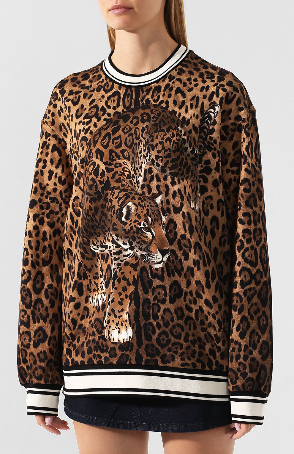 Хлопковый свитшот DOLCE & GABBANA, арт. F9F34T/HH78Z, фото 3