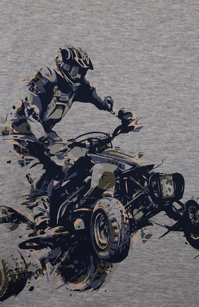 Хлопковая футболка IL GUFO, арт. P23TS382MF001/10A-14A, фото 3