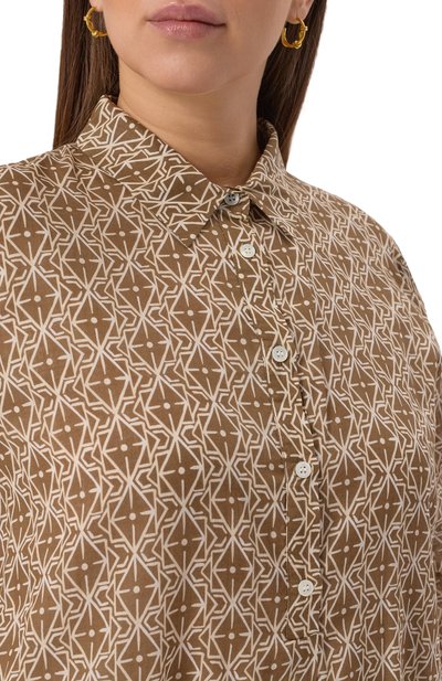 Хлопковое платье MARINA RINALDI VOYAGE, арт. VANDEA, фото 5