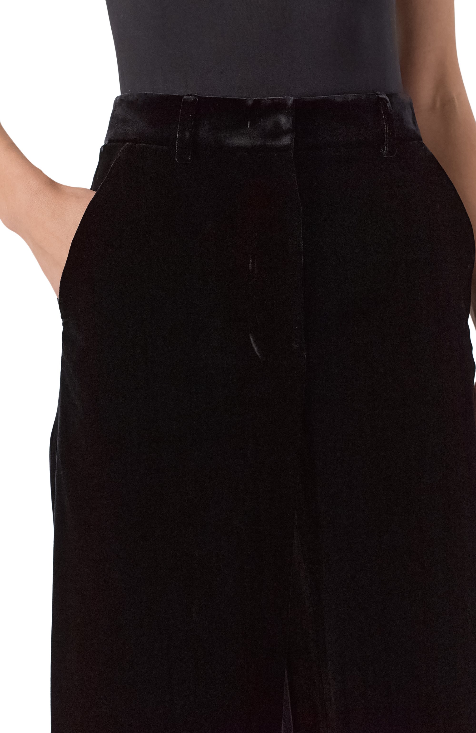 Бархатные брюки GIORGIO ARMANI, арт. GW001563/TE10831, фото 5