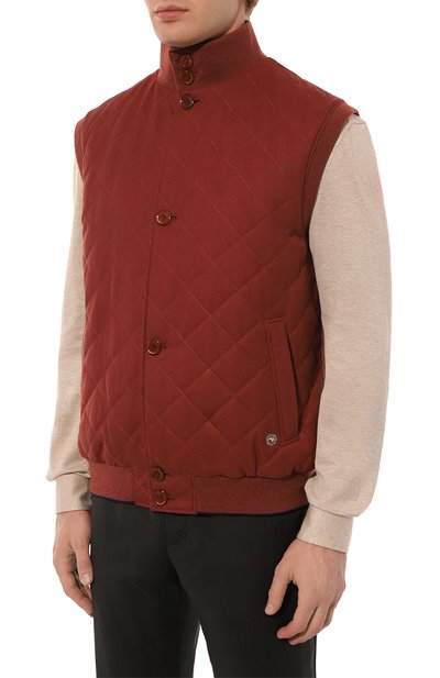 Шерстяной жилет STEFANO RICCI, арт. M7J4100220/S3WK05, фото 3