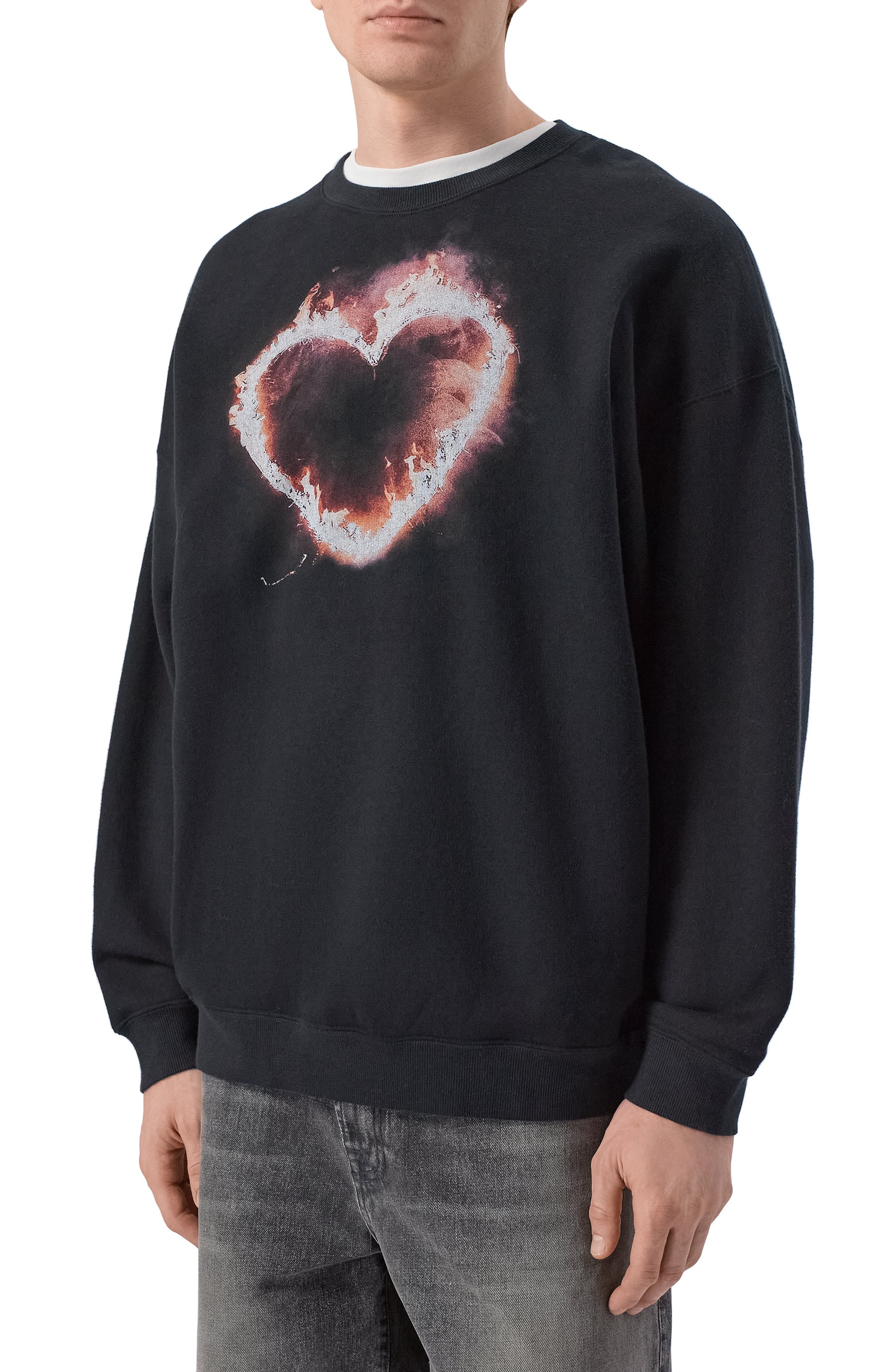 Свитшот из хлопка и лиоцелла R13, арт. R13WK004-K138A, фото 3