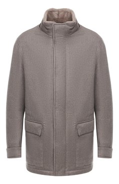 Кашемировая куртка с подкладкой из нутрии BRIONI, арт. SFNQ0L/08363, фото 1