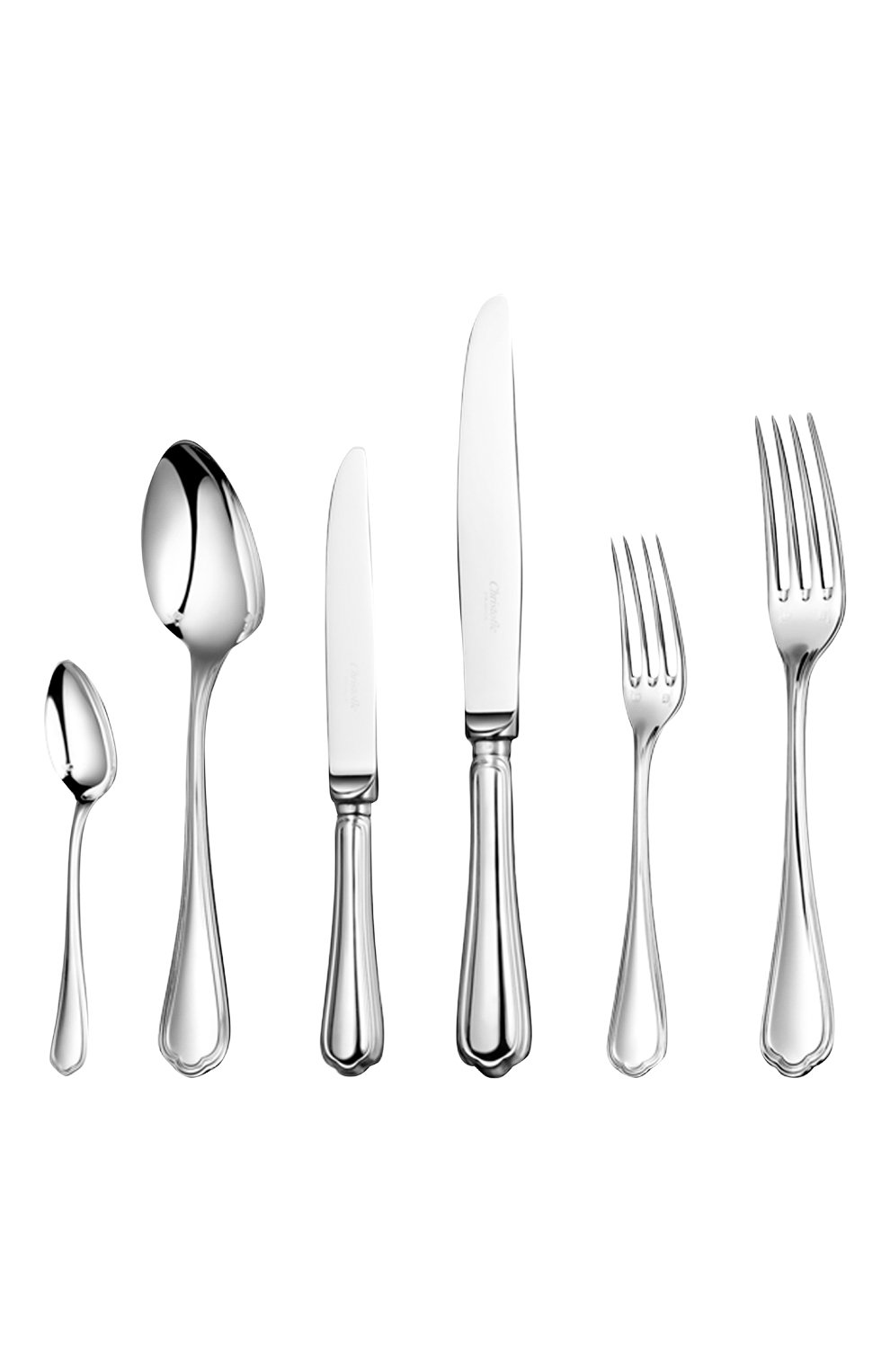 Набор из 36 предметов spatours CHRISTOFLE серебряного цвета по цене 439500 руб., арт. 00012836, фото 1 Набор из 36 предметов spatours CHRISTOFLE, арт. 00012836, фото 1