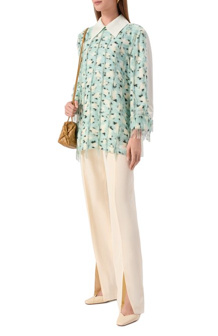 Женский блузка из вискозы JIL SANDER, арт. J01NC0173/J65335
