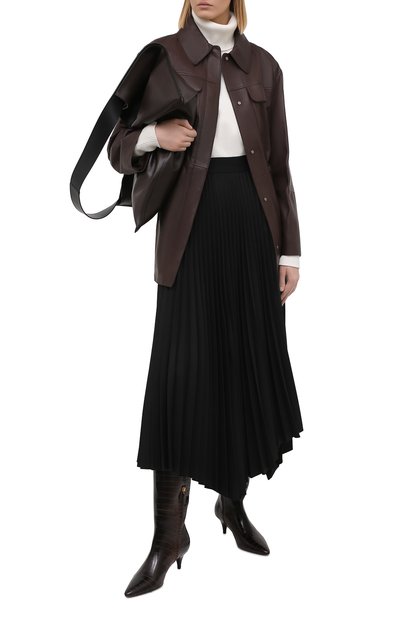 Кожаные сапоги TOM FORD, арт. W2689T-LCL102, фото 2