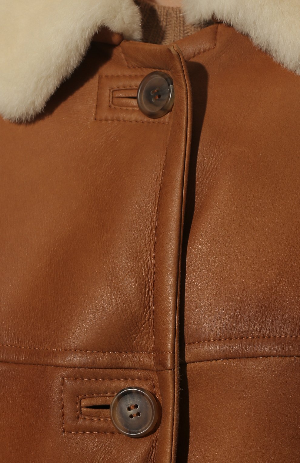 Дубленка из овчины PRADA, арт. 56910-KMT-F0MEI, фото 5