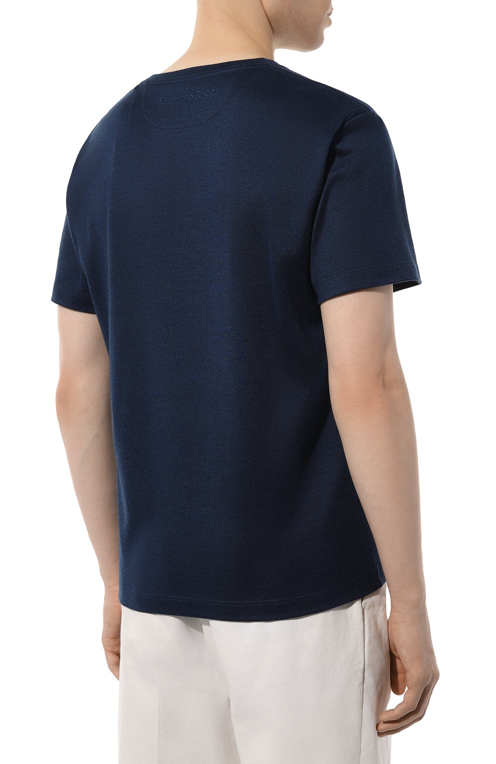 Шелковая футболка STEFANO RICCI, арт. MNH3402930/BG2601, фото 4