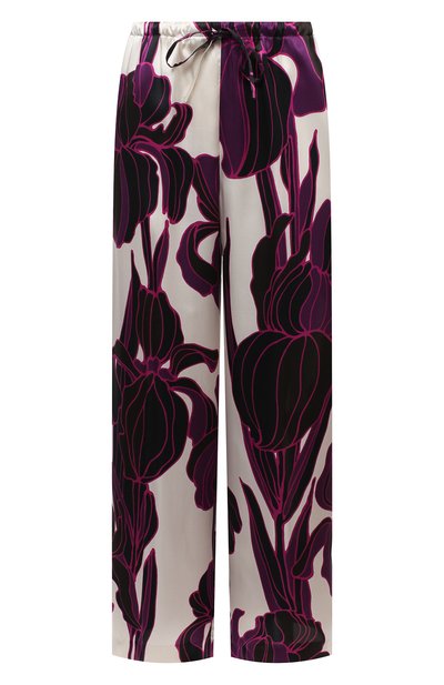 Женские шелковые брюки DRIES VAN NOTEN, арт. 202-10984-1135