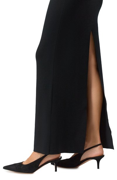 Замшевые туфли ribbon 55 GIANVITO ROSSI, арт. G95538.55RIC.CAMNER0, фото 3