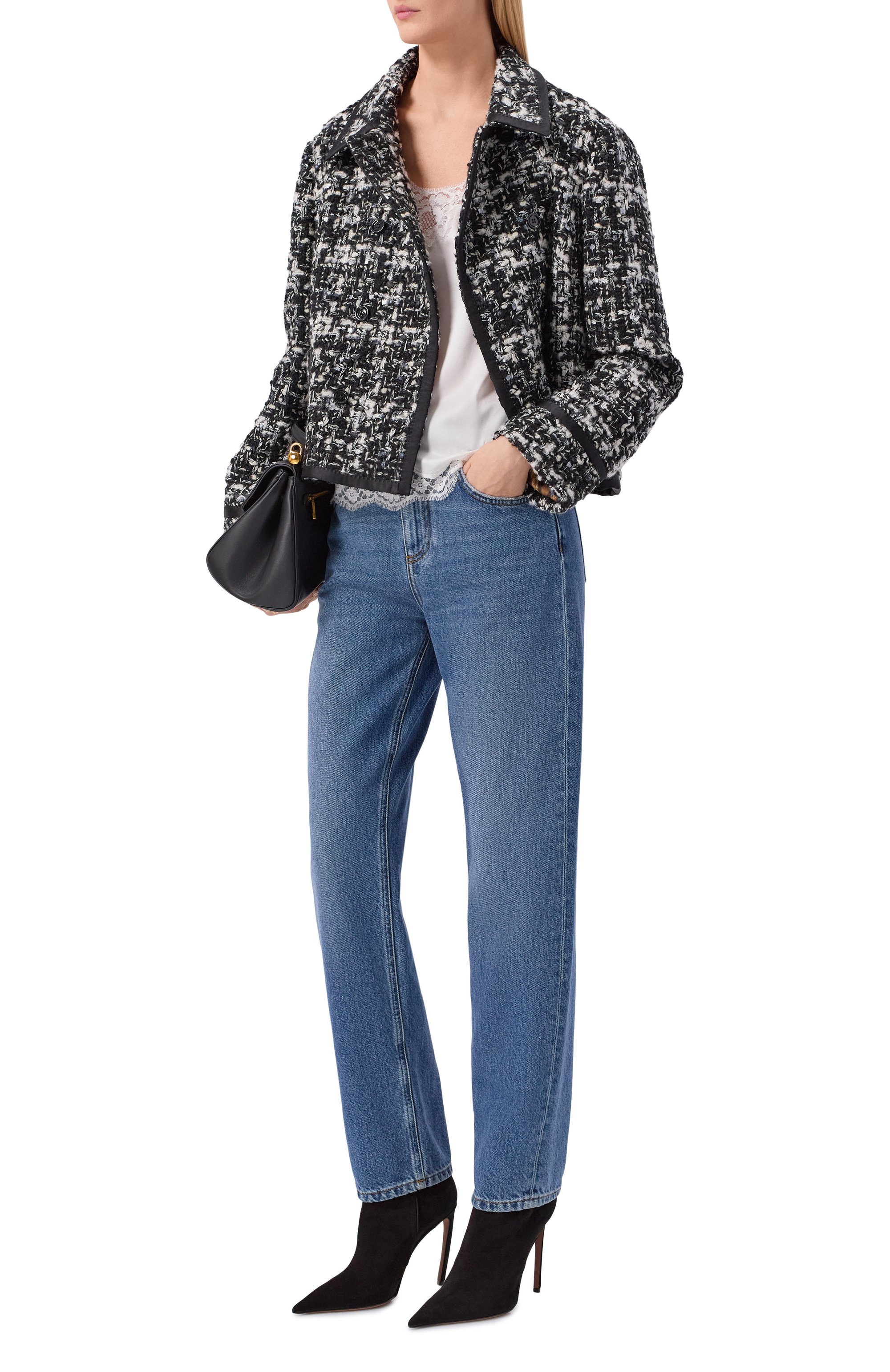 Замшевые ботильоны devotion 105 DOLCE & GABBANA, арт. CT1084/A1275, фото 3