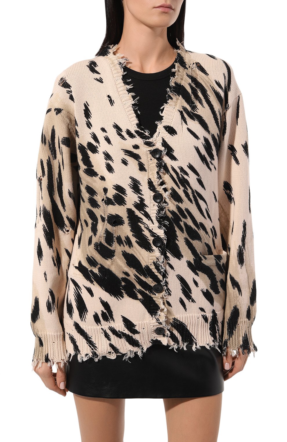 Хлопковый кардиган R13, арт. R13WY010-Y009B, фото 3