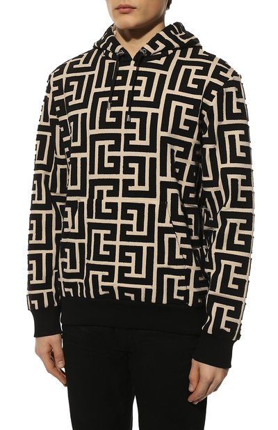 Хлопковое худи BALMAIN, арт. XH1JR002/BB08, фото 3