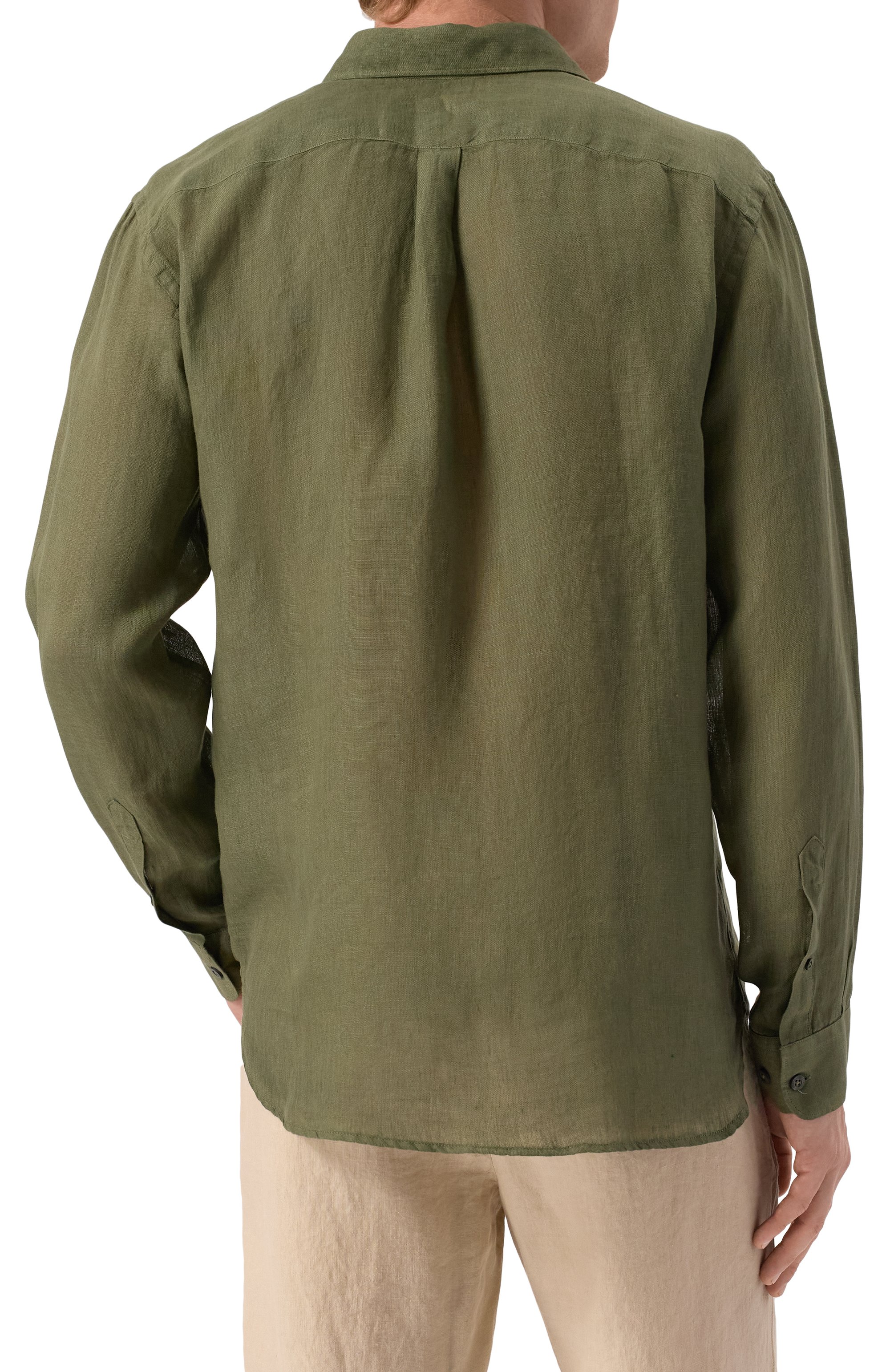 Льняная рубашка 120% LINO, арт. 32ALIM19RS/0115/S00, фото 4