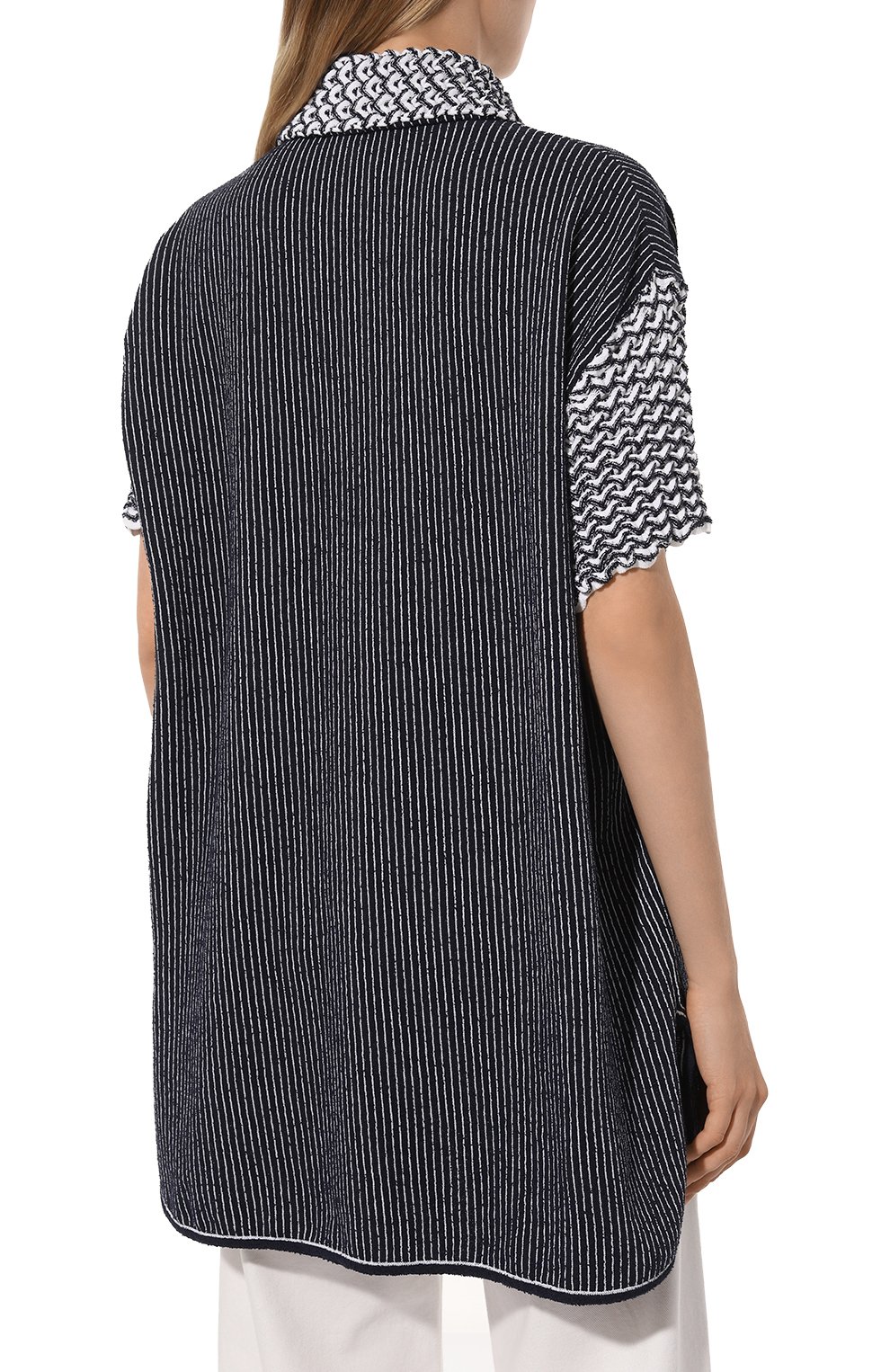 Рубашка из хлопка и вискозы AND THE BRAND, арт. S24-SH009-1404-4910, фото 4