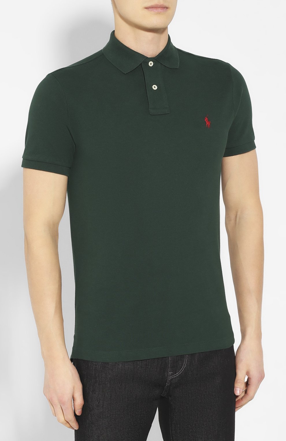 Хлопковое поло POLO RALPH LAUREN, арт. 710782592, фото 3