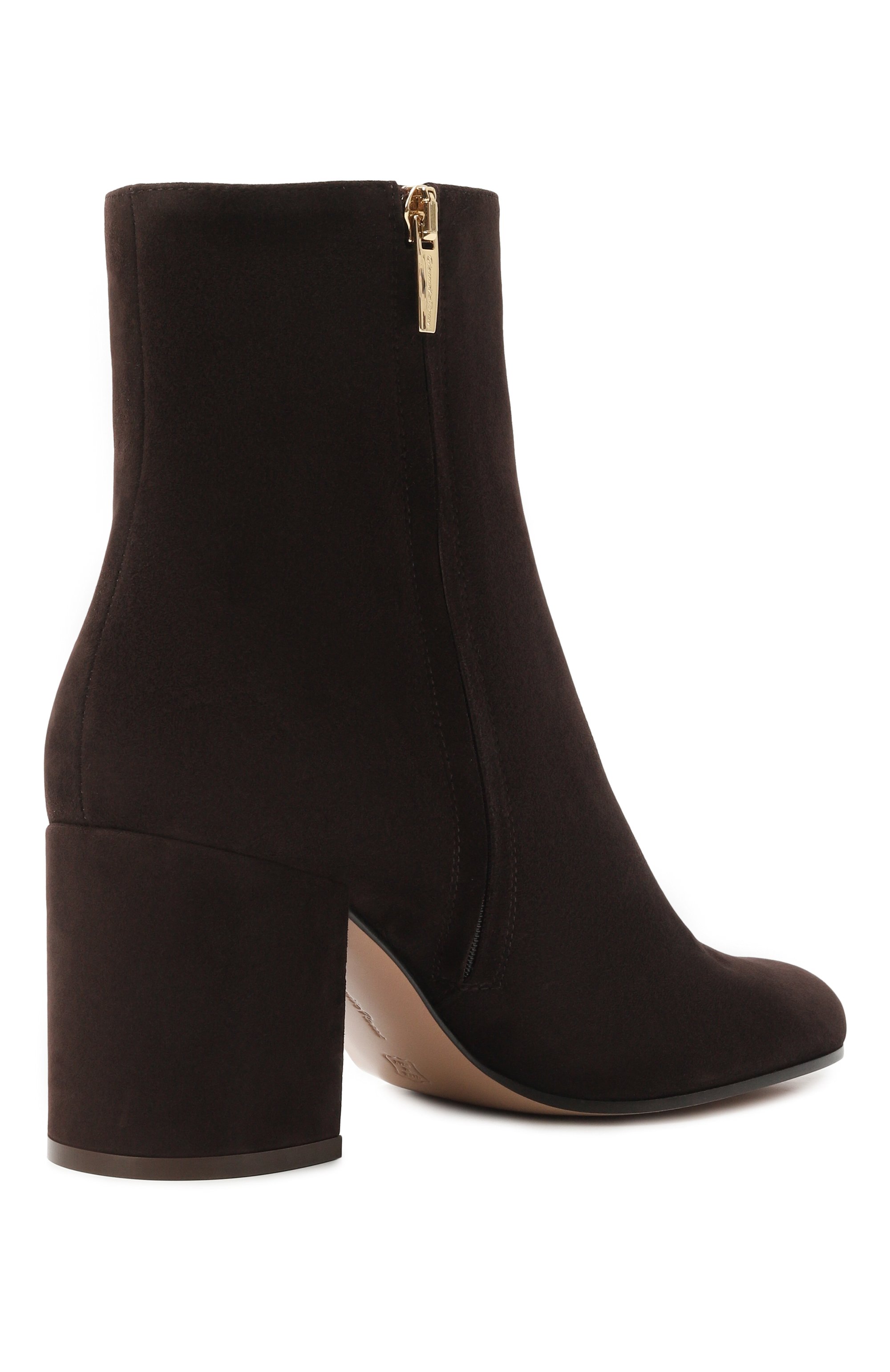 Замшевые ботильоны joelle 70 GIANVITO ROSSI, арт. G73065.70RIC.CASM0KA, фото 5