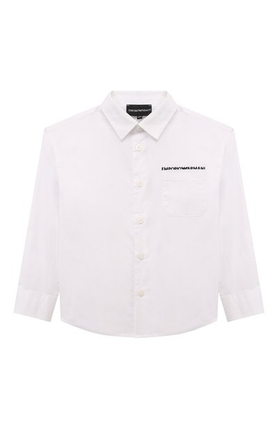 Хлопковая рубашка EMPORIO ARMANI, арт. 6D4C31/4NJHZ