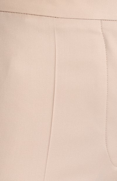 Шерстяные брюки STELLA MCCARTNEY бежевого цвета по цене 39400 руб., арт. 571968/SY704, фото 5 Шерстяные брюки STELLA MCCARTNEY, арт. 571968/SY704, фото 5
