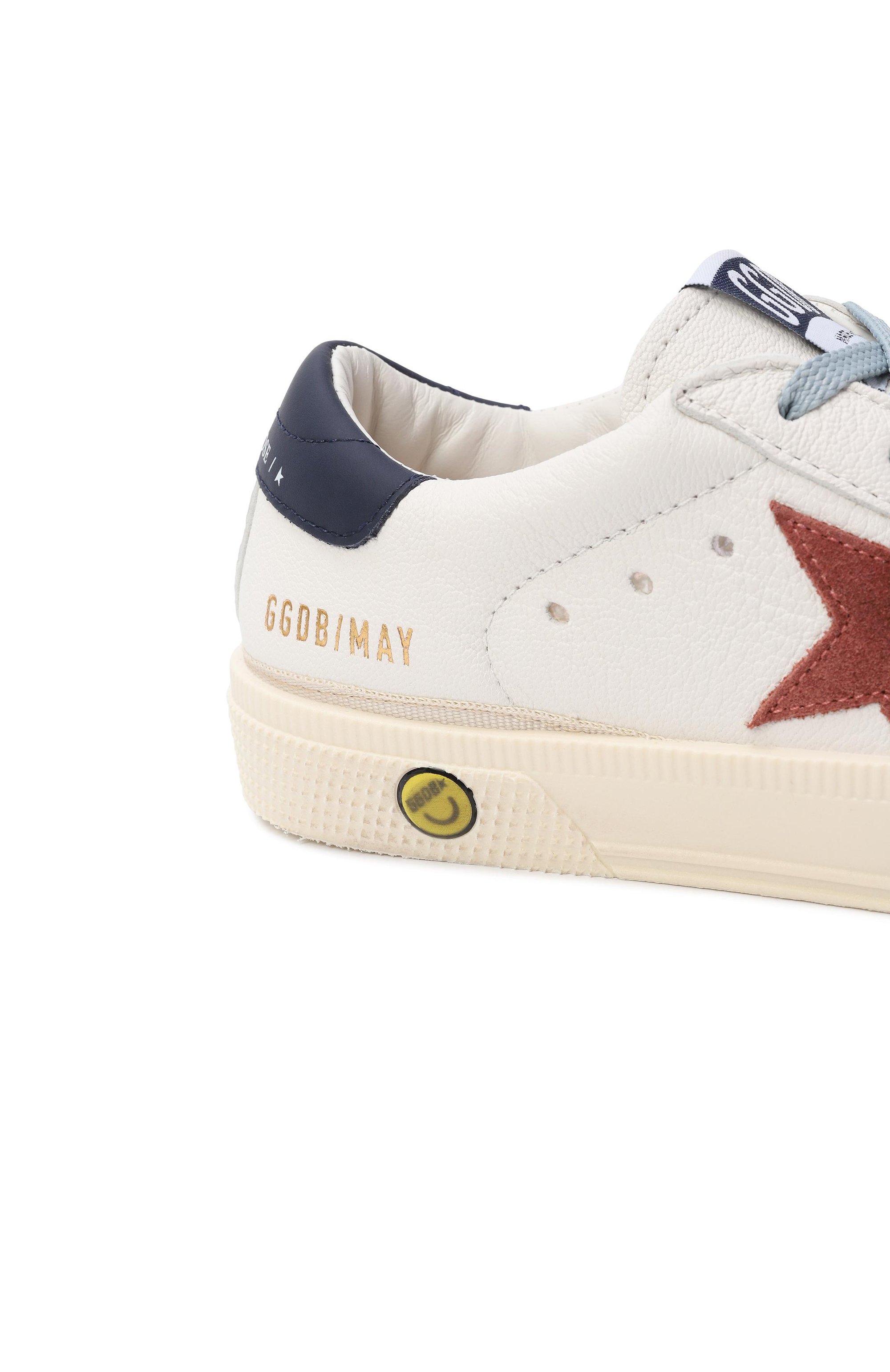 Кожаные кеды may GOLDEN GOOSE DELUXE BRAND, арт. GYF01033.F008061.10575, фото 5
