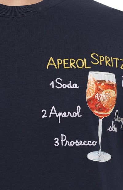 Хлопковая футболка MC2 SAINT BARTH, арт. STBM TSHIRT MAN/TSHM001/02203B, фото 5