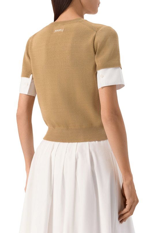 Пуловер Juun.J JW5451W01/A Бежевый  JW5451W01/A Фото 4