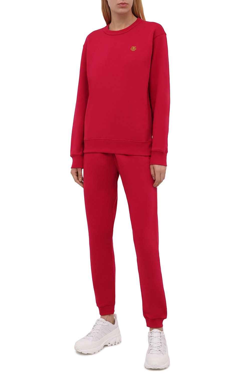 Хлопковый свитшот KENZO розового цвета по цене 29050 руб., арт. FB52SW8204ML, фото 2 Хлопковый свитшот KENZO, арт. FB52SW8204ML, фото 2