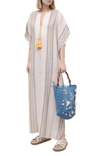 Льняная туника TORY BURCH, арт. 87530, фото 2
